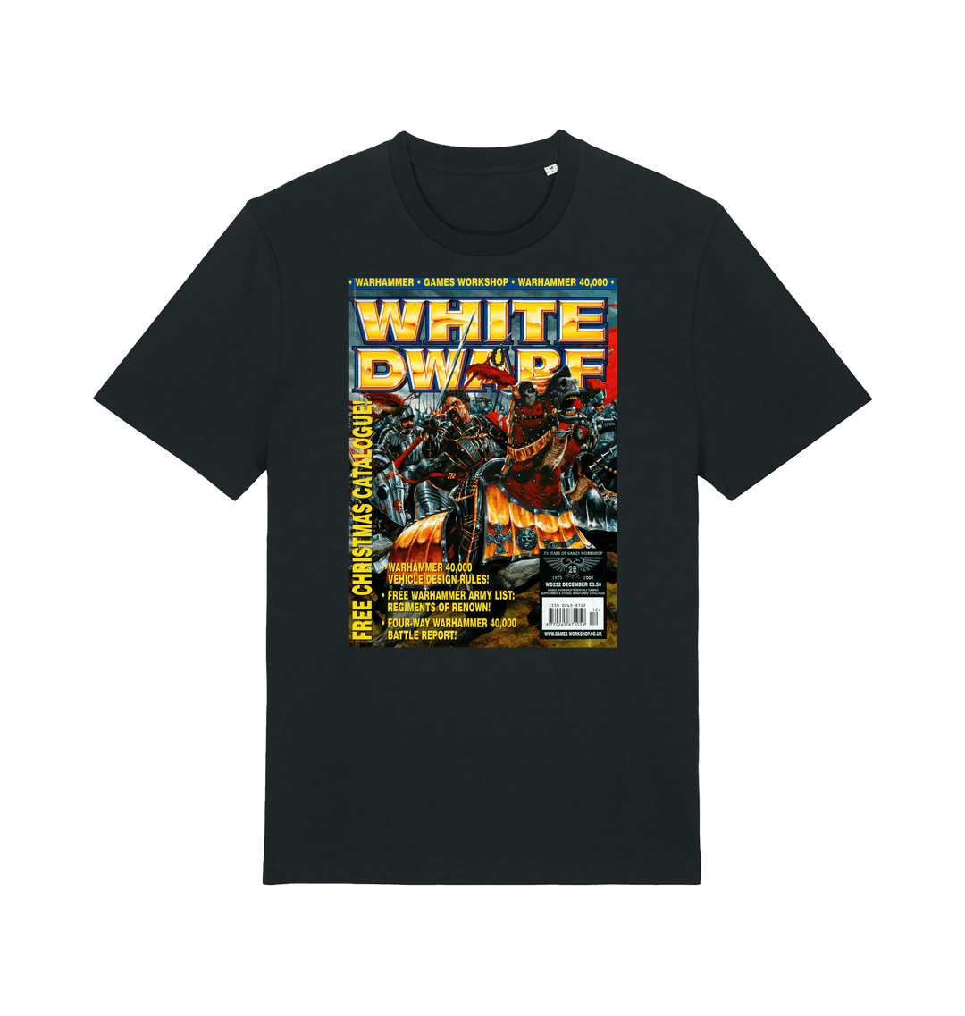 Black Printed T-shirt Front